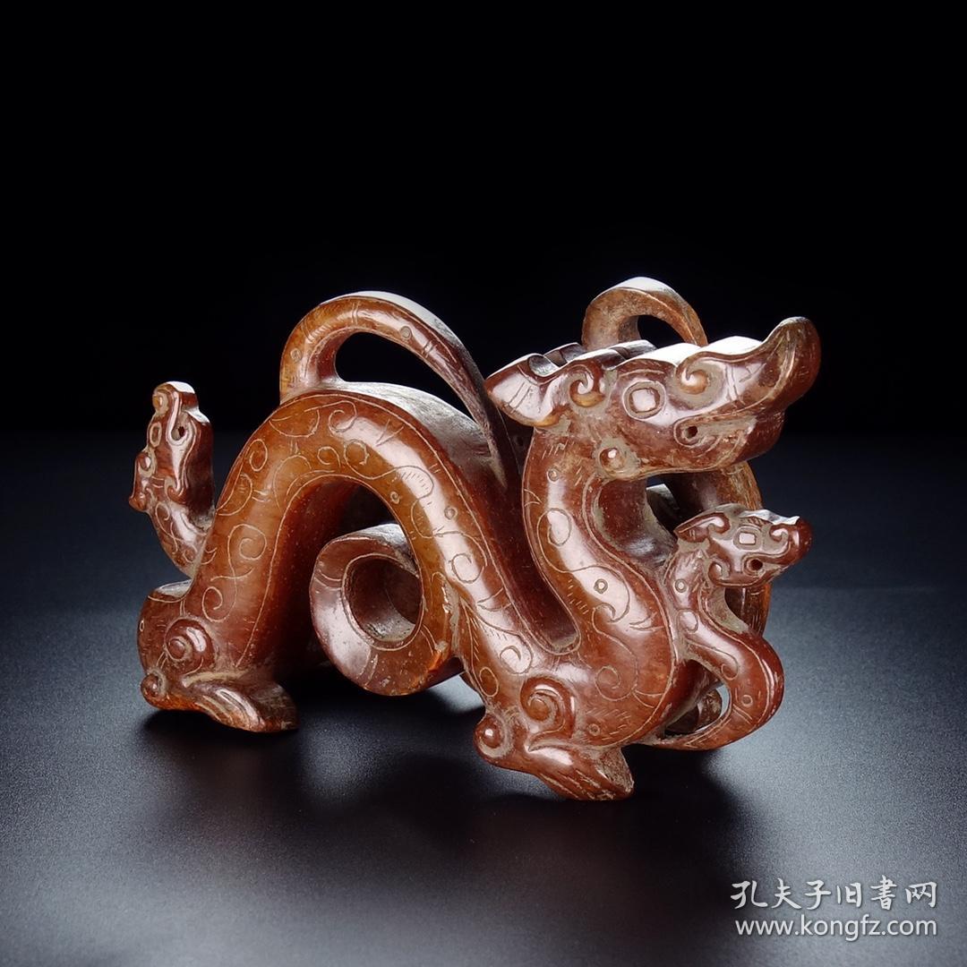 战汉和田玉s形汉龙