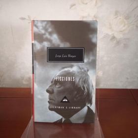 【on the way】Ficciones Jorge Luis Borges 博尔赫斯 虚构集 everyman's library 人人文库 英文原版 布面封皮琐线装订 丝带标记 内页无酸纸可以保存几百年不泛黄