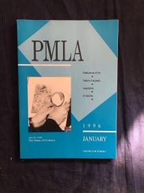 PMLA 1996 Publications of the Modern Language Association of America 美国现代语言协会出版