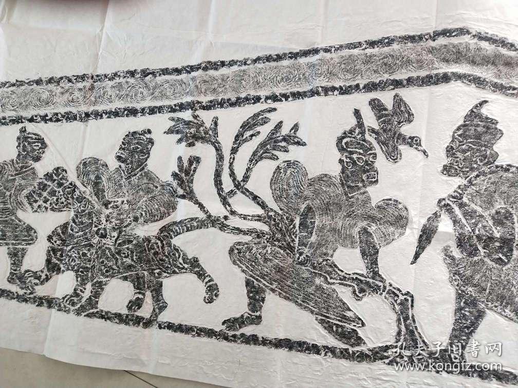 汉代画像石刻中,有很多绝世精品,《力士图》便是其中的一个.