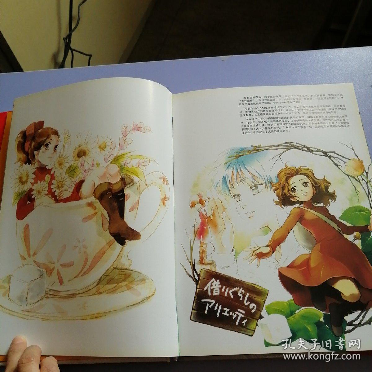 宫崎骏经典作品原画集1984-2011(精装,16开,有光盘)书品请仔细见图.
