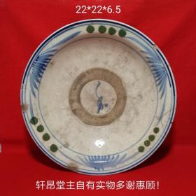 大開門：清中期 劍蘭、聯珠組圖 老斗彩手繪大海碗