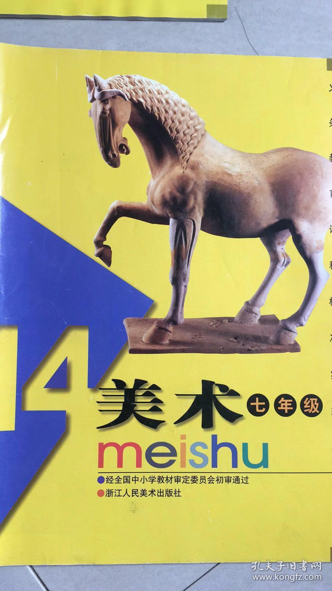 美术14 七年级 义务教育课程标准实验教科书 初中 浙美版 03年1版