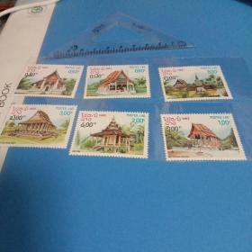 外国邮票 建筑物