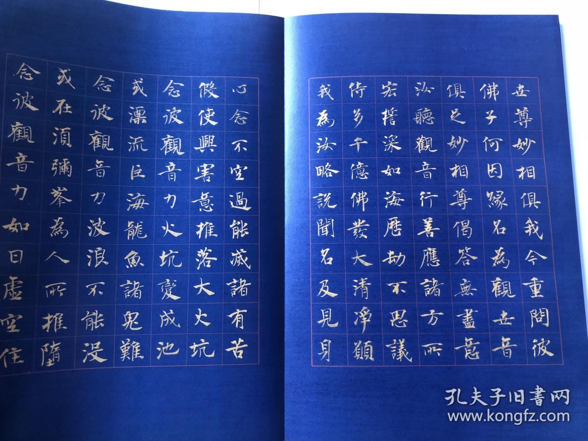 陈忠康 大通堂楷书观世音菩萨普门品(现货秒发)