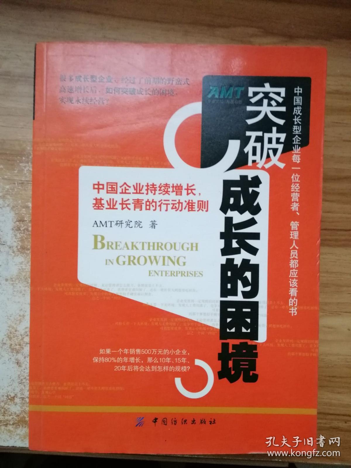 突破成长的困境:再造成长型企业持续增长
