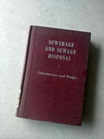 sewerage and sewage disposal