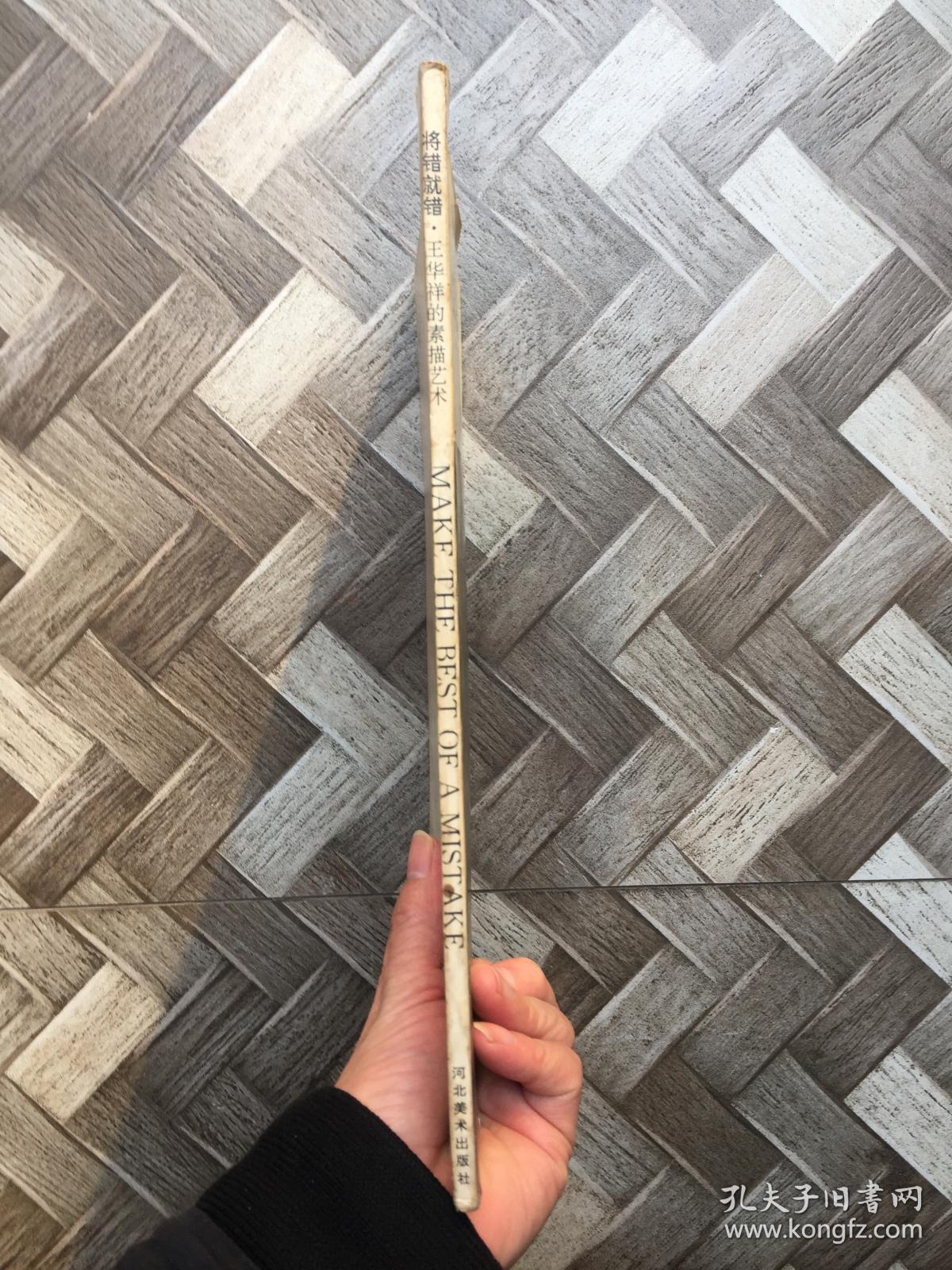 将错就错.王华祥的素描艺术【有签名】品相如图