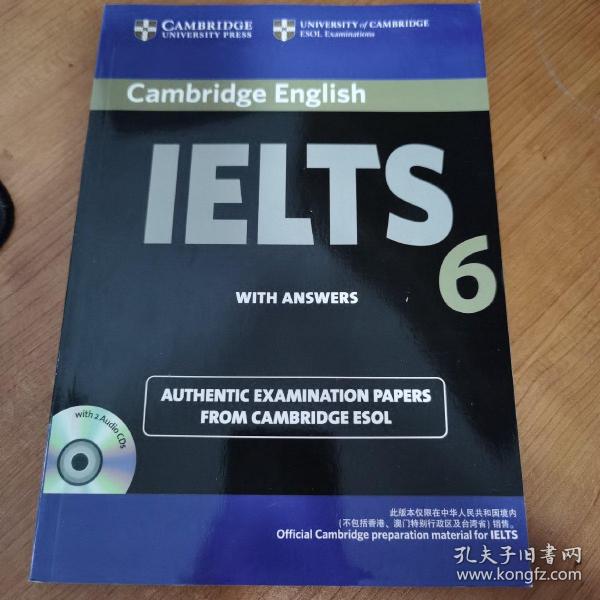 剑桥雅思考试全真试题集 6