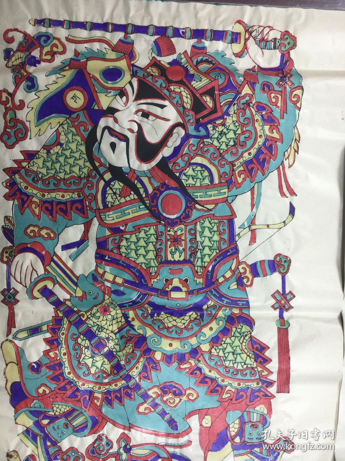 杨家埠老年画门神