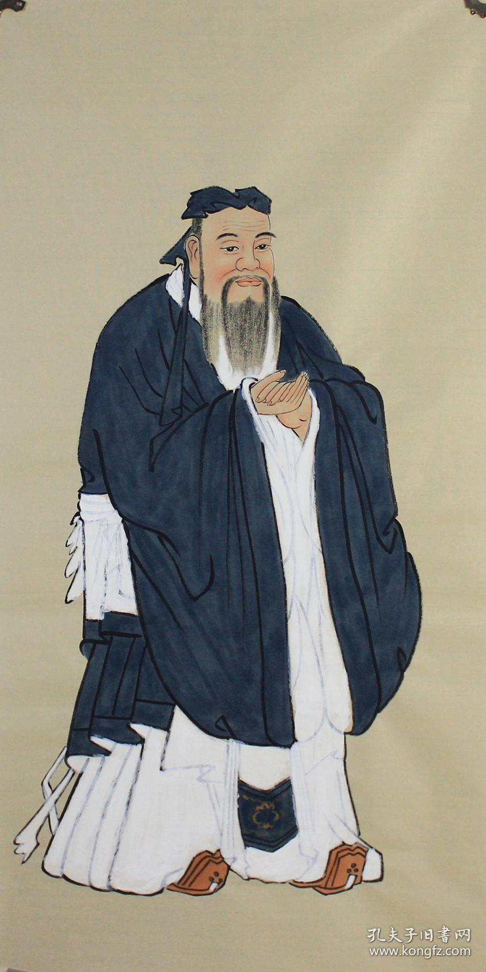 新品发布孔子像_国画_孔夫子旧书网