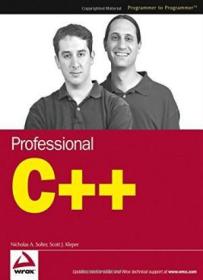 Professional C++ (programmer To Programmer)