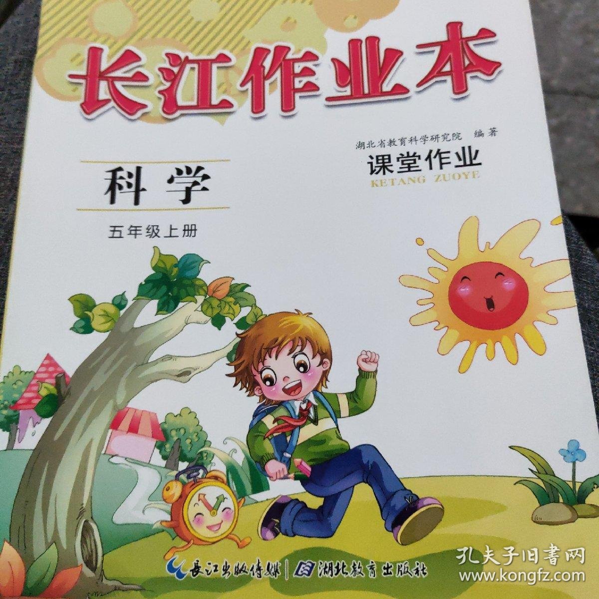 长江作业本科学五年级上册课堂作业