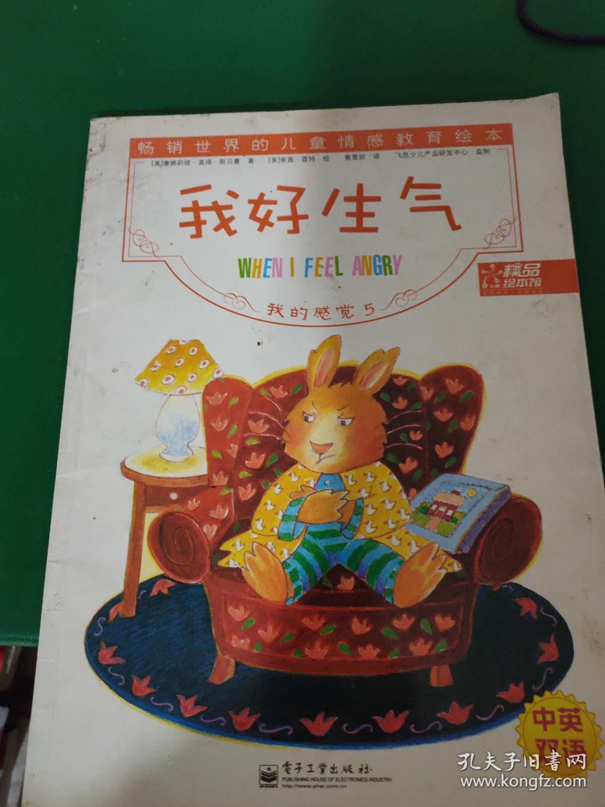 畅销世界的儿童情感教育绘本我好生气