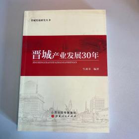 晋城产业发展30年