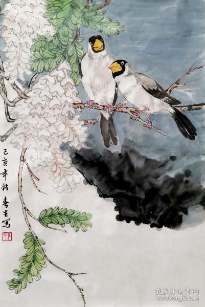 【来自画家本人,终身保真】陈春生,辽宁省美术家协会会员,辽宁省青年