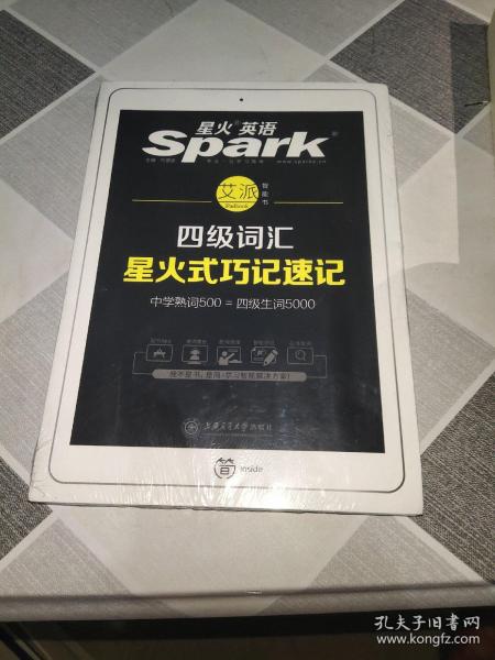 星火英语 新大纲大学英语四级 词汇乱序版 2018大学四级英语词汇书  星火式巧记速记单词（赠四级词汇大纲词汇表）