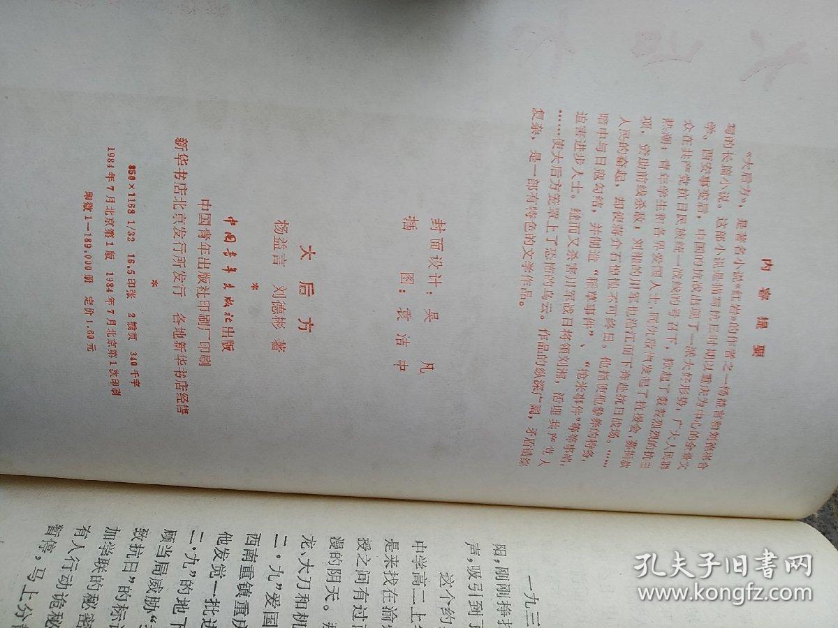 大后方_杨益言,刘德彬著_孔夫子旧书网