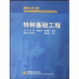 特种基础工程 谢新宇 中国建筑工业出版社 9787112075683