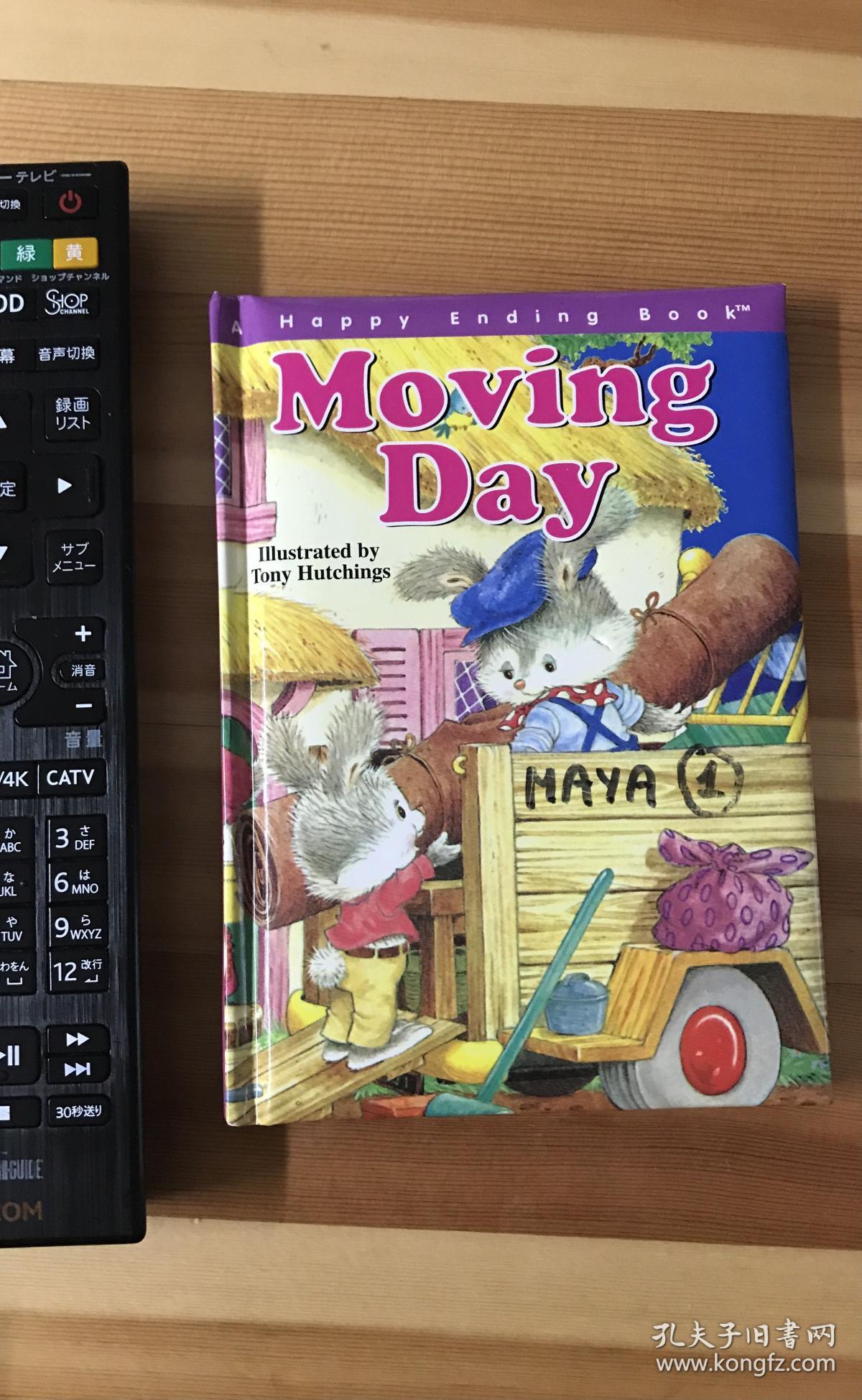 英语原版绘本《moving day》