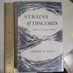 Strains of discord conflict studies in literary openness theory 冲突的张力 文学开放性研究 英文原版 精装