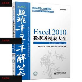 【欢迎下单！】Excel 2010数据透视表大全无盘荣胜军、陈树青、林