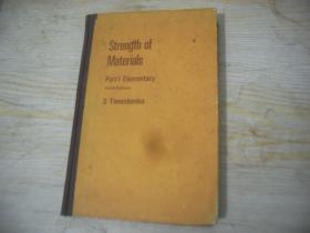 Strength of Materials 材料力学 第一部分初等理论与问题 第二部分高等理论与问题 英文版两册合卖