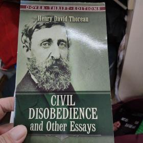 Civil Disobedience and Other Essays(内有几页划线)