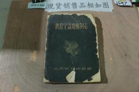 陕甘宁盆地植物志