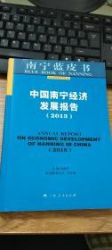 南宁蓝皮书：中国南宁经济发展报告（2013）