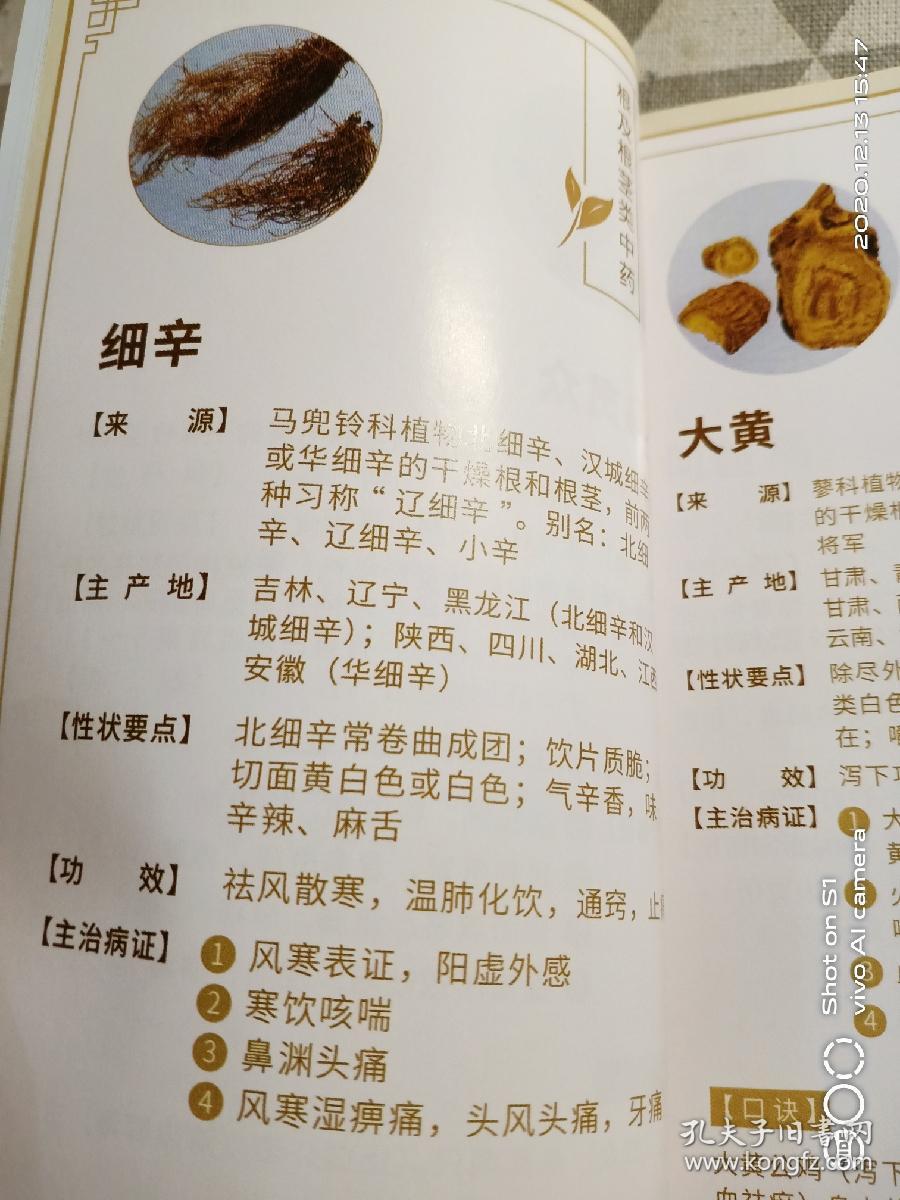 百草图鉴 中药速记图卡手册