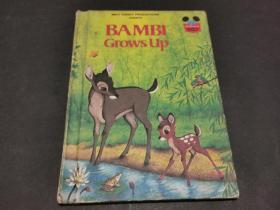 bambi crows up(精装外文原版 彩色连环画)