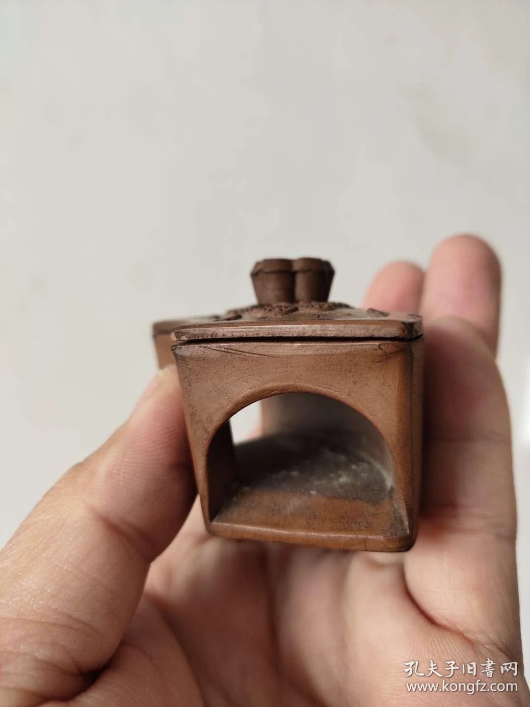 天津蛐蛐罐名家郭景声先生款澄泥作品