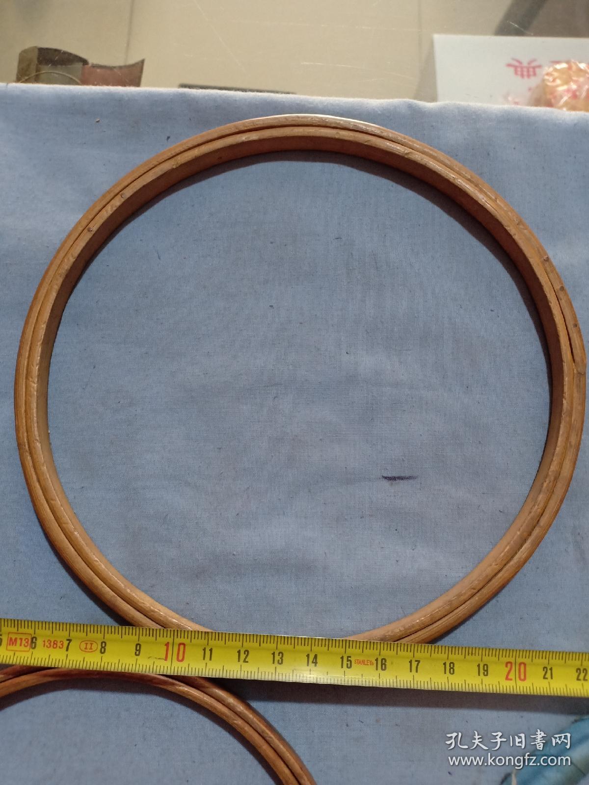 (箱16)民国前后,刺绣用五个撑子,十字绣撑