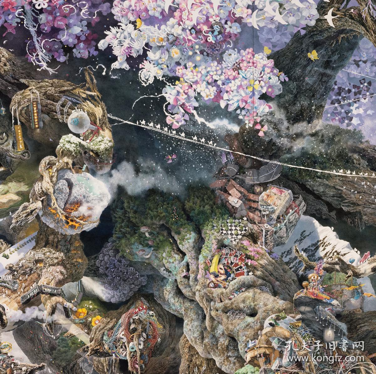 池田学钢笔艺术thepenmanabu日本绘画大师插画细节描绘艺术手绘