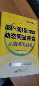 ASP+SQL Server动态网站开发：从基础到实践（缺光盘）