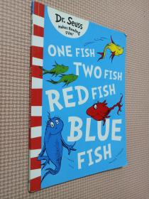 英文原版 苏斯博士：一条鱼，两条鱼，红鱼，蓝鱼 One Fish Two Fish Red Fish Blue Fish (Dr. Seuss)