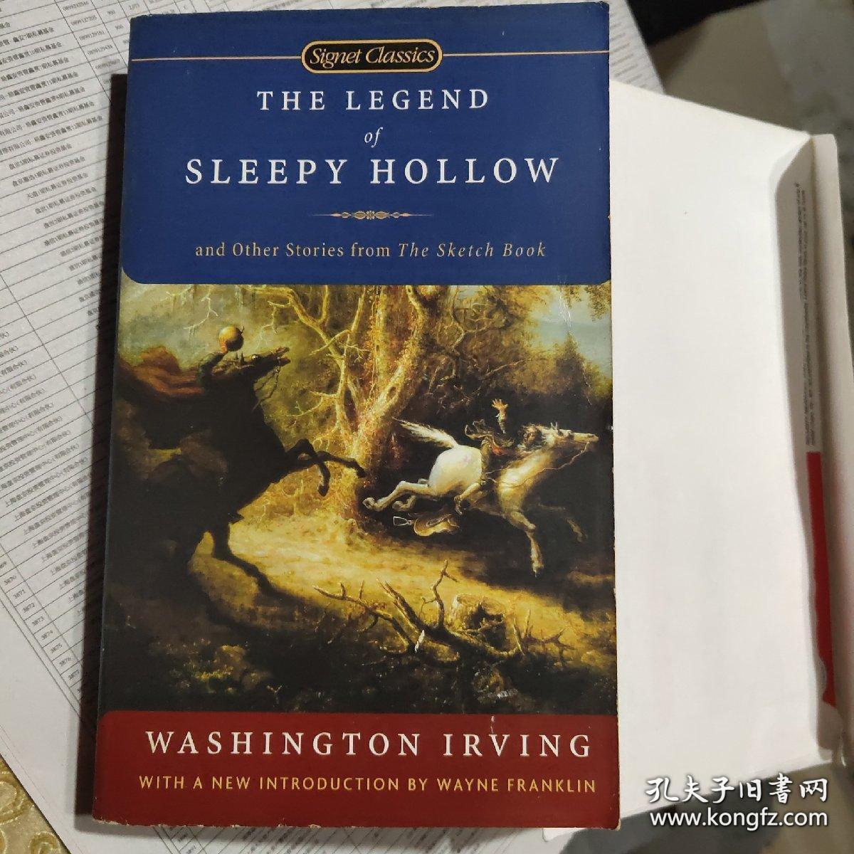 The Legend Of Sleepy Hollow And Other Stories From The Sketch Book 英文 原版华盛顿欧文小说经典沉睡谷传奇及其他 孔夫子旧书网