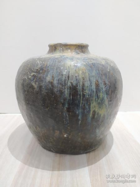 唐代鲁山窑窑变釉万年罐