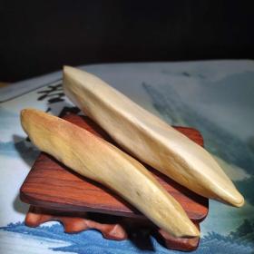 木化石，树化玉，玉化木化石一对，独特木化石，顶级极品纯天然极为罕见和难得的木化石“黄白一对玉化木化石”，奇特纹路“木纹”，原汁原味，古色古香，极为稀有罕见，可遇不可求，百年难得一件，极为罕见十分难得，收藏佳品
