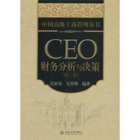 CEO 财务分析与决策/ 第二版 吴世农 北京大学
