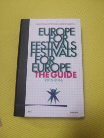 Europe for Festivals - Festivals for Europe The Guide 2015-2016
