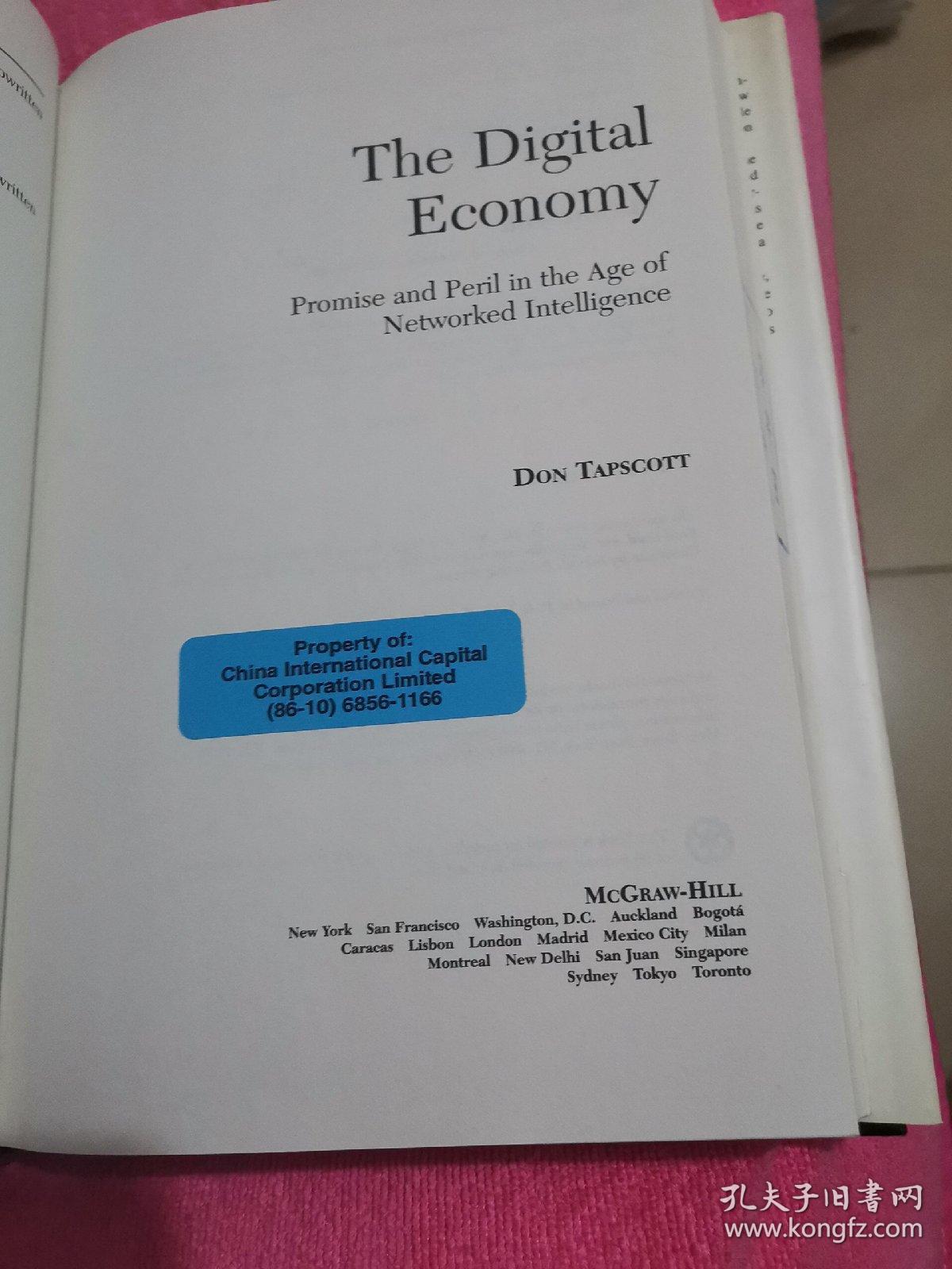 The Digital Economy Promise and Peril in the Age of Networked