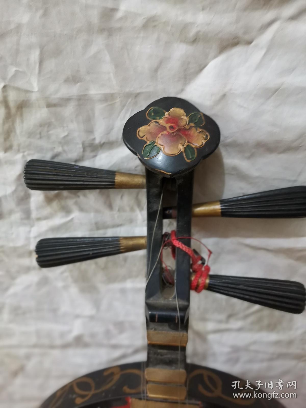 月琴 大漆绘画乐器 孔夫子旧书网 月琴 大漆绘画乐器 孔夫子旧书网