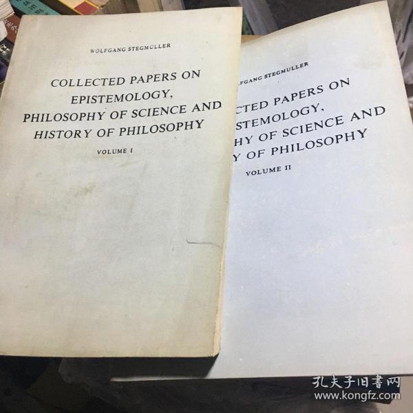 collected papers on epistemology,philosophy of science and history of