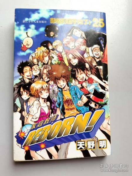 浙江少儿版32 开单行本漫画书家庭教师     彭格列匣子来了!