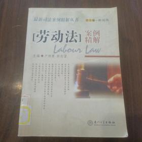 劳动法案例精解——2004司法案例精解丛书