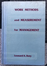 Work methods and measurement for management|工作方法与测量的管理