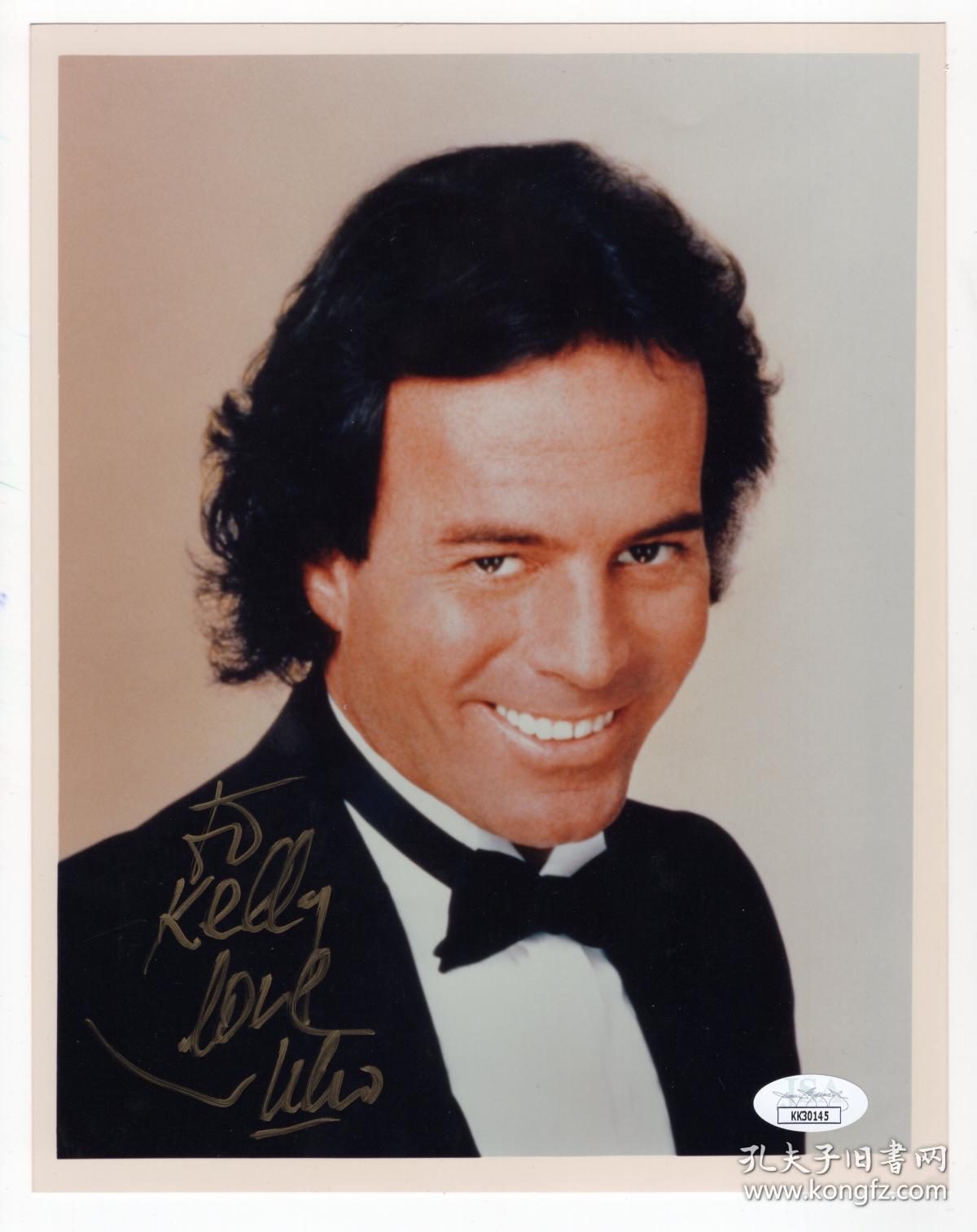 "永远的情歌王子" 西班牙著名歌唱家,拉丁音乐界唱片销量最高的歌手