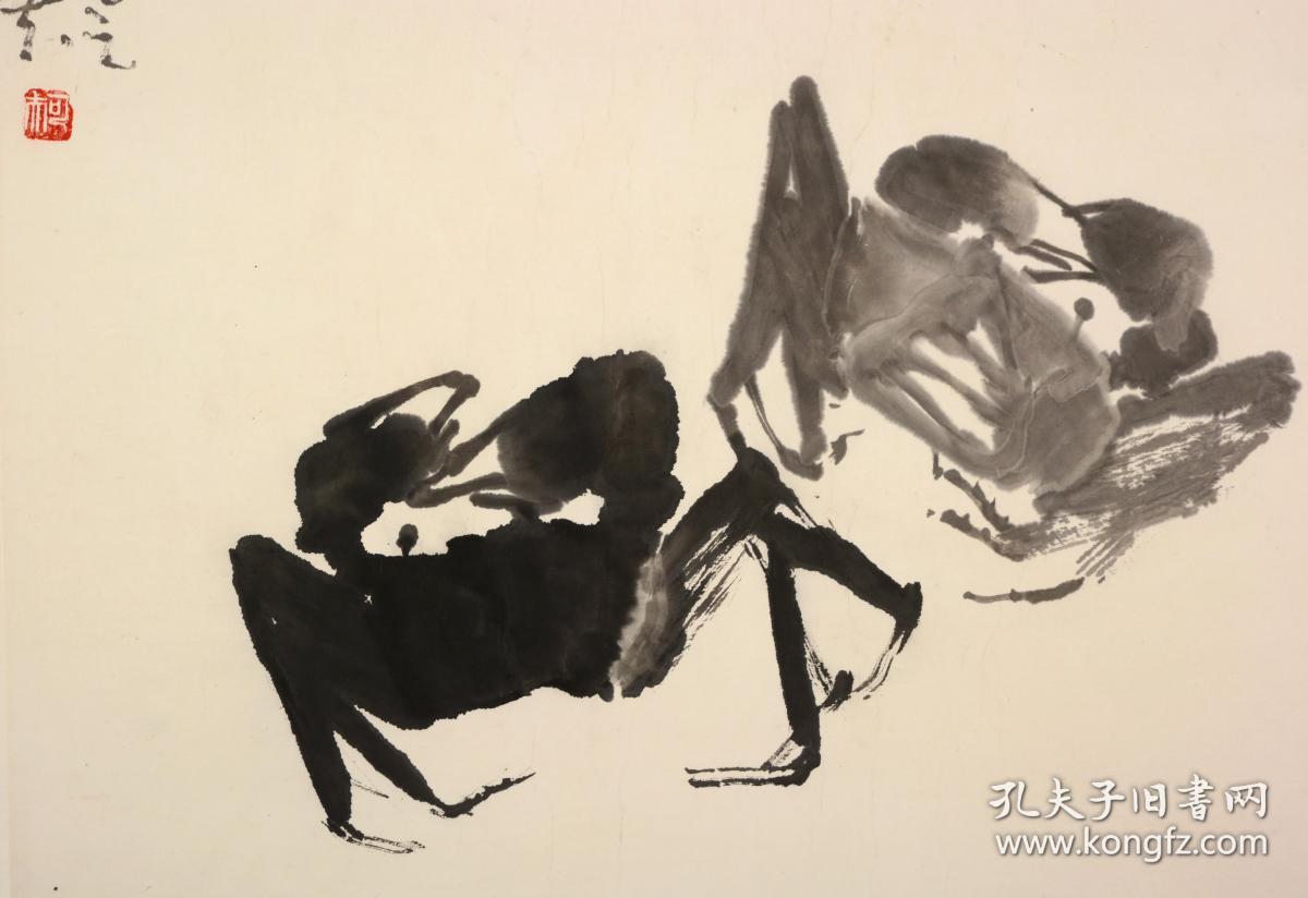 著名画家李士延先生作品4平尺左右